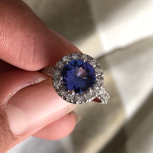 14K white gold ring - Picture 5 of 8